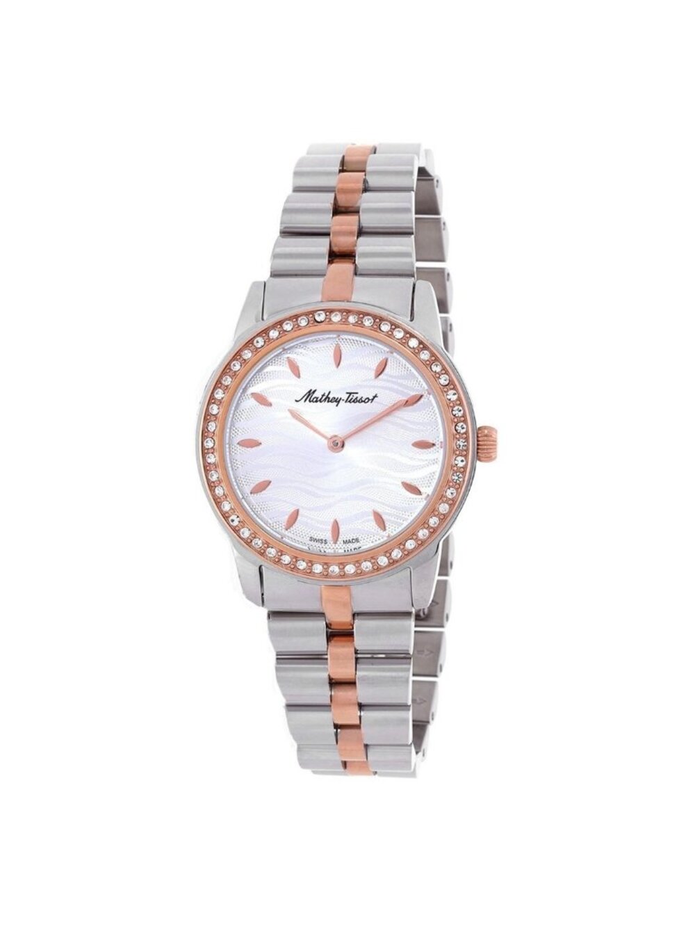 NWT Mathey-Tissot Artemis Quartz Silver Dial Ladies Watch